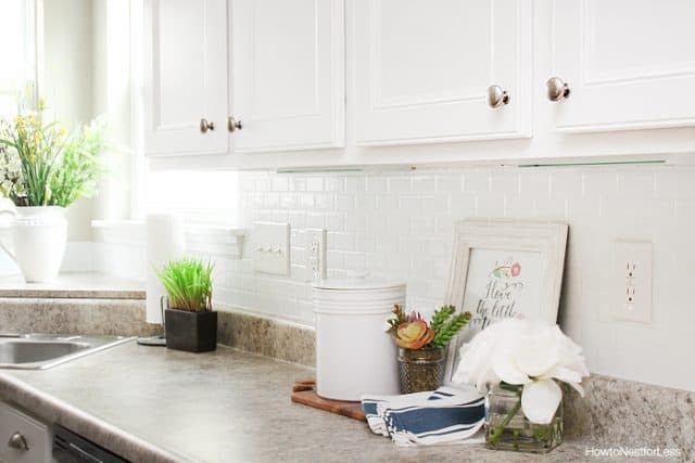 Self-Adhesive Kitchen Backsplash