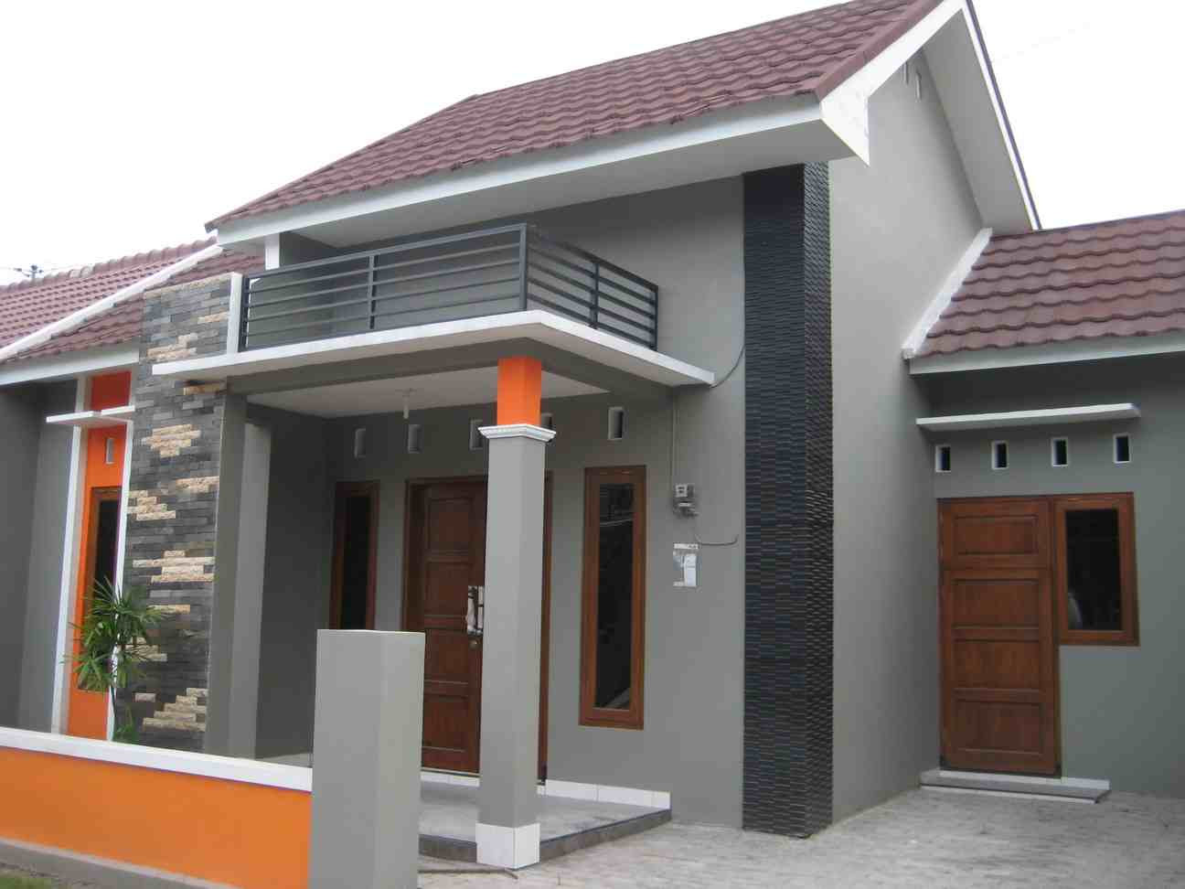 Foto Warna Cat Rumah Minimalis Terbaru Eksterior Rumah 1899