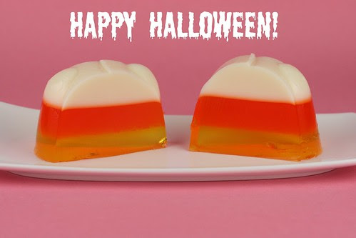 Candy Corn Jello Bundt - I Like Big Bundts
