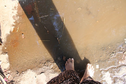 The Beggar Poet of Bandra ..Barefeet ..A New Tweet by firoze shakir photographerno1