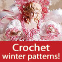 Crochet winter patterns -- download today!