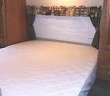 Short Queen Mattress Pad Matress Cover for RV or Camper