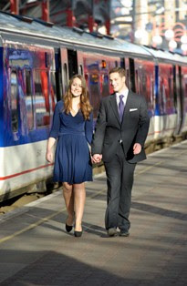 Photo of Will & Kate Lookalikes from Chiltern Railway - Anthony Upton, Adam James