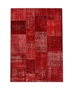 Design Community by Loomier Alfombra Anatolian Patchwork (Rojo)