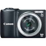 Canon PowerShot A810 16.0 MP Digital Camera with 5x Digital Image Stabilized Zoom 28mm Wide-Angle Lens with 720p HD Video Recording