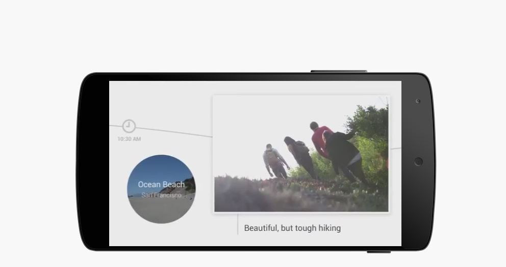 Google Photos Timeline