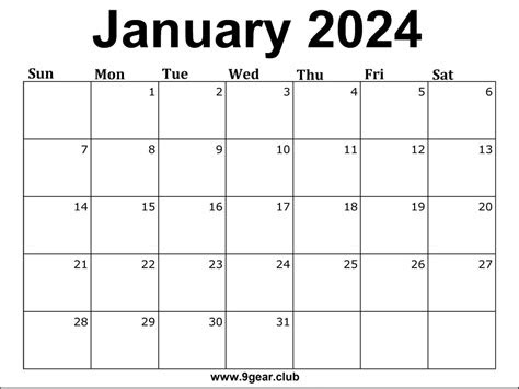  january 2024 us calendar printable calendars free