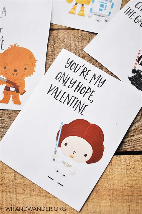  star wars valentines day cards for kids our handcrafted life