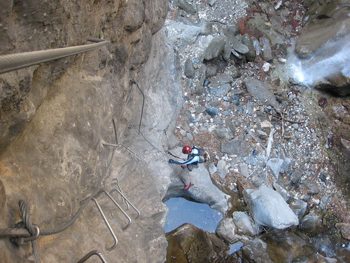 Salita dopo la 3 cascata