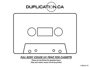 AUDIO CASSETTE COVER TEMPLATE DOWNLOADS