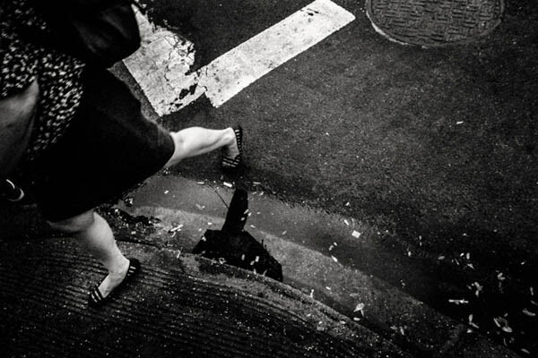 Woman walking