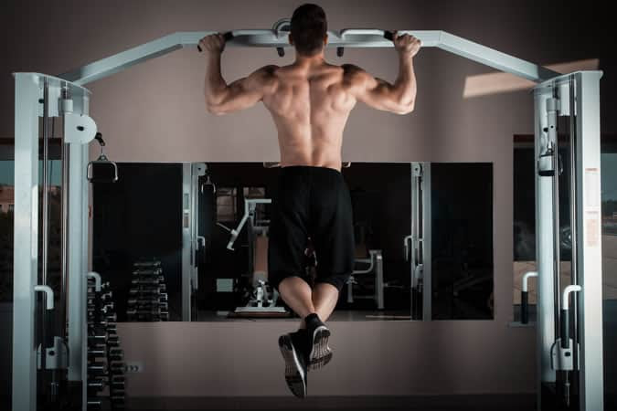 Wide Grip Pull-Ups