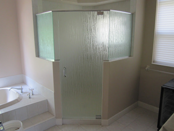Frosted Glass Windows | Sans Soucie Art Glass-www.showerdoorcity.com