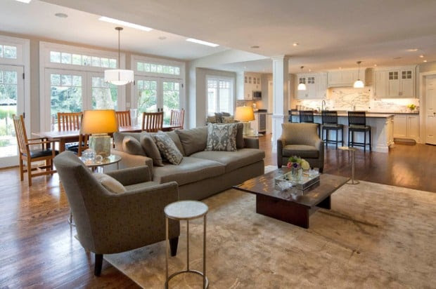 17 Open Concept Kitchen-Living Room Design Ideas - Style Motivation  17 Open Concept Kitchen Living Room Design Ideas