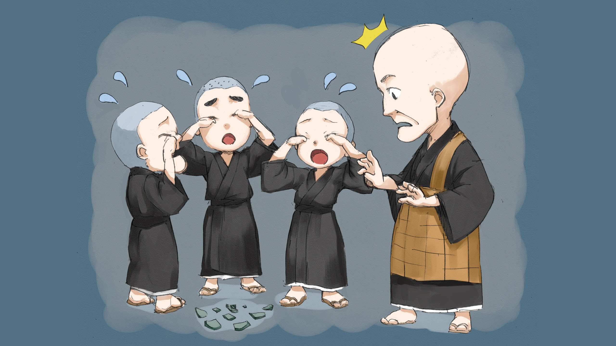 水アメの毒 一休さんのとんち話 福娘童話集 きょうの日本昔話