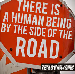 There is a Human Being by the Side of the Road