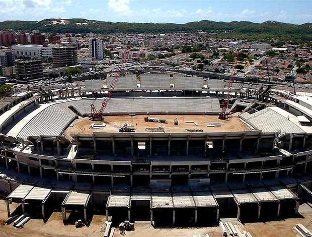 obras estádio Arena Dunas Copa (Foto: Arena / Fifa.com)