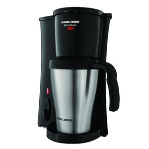 Black & Decker DCM18S Brew 'n Go Personal Coffeemaker with Travel Mug Black & Decker DCM18S Brew 'n Go Personal Coffeemaker with Travel Mug