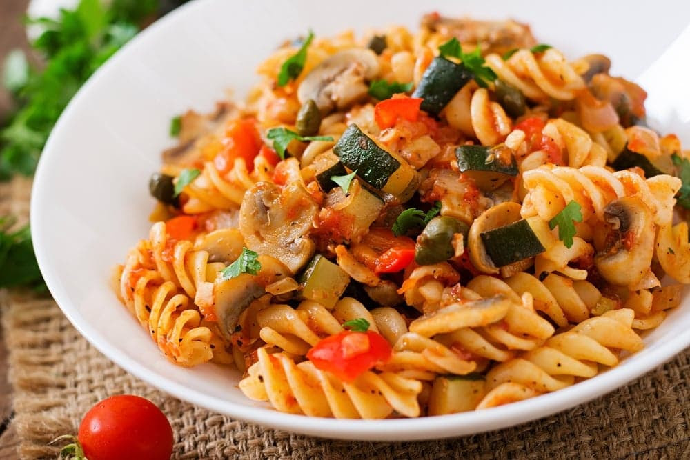 SW recipe: Vegetable Pasta In The Slow Cooker