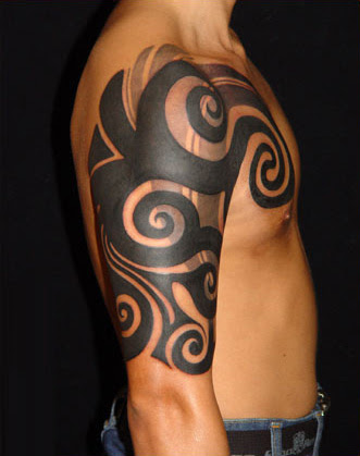 TribalShapes.com offers a collection of free tattoo designs, with categories 