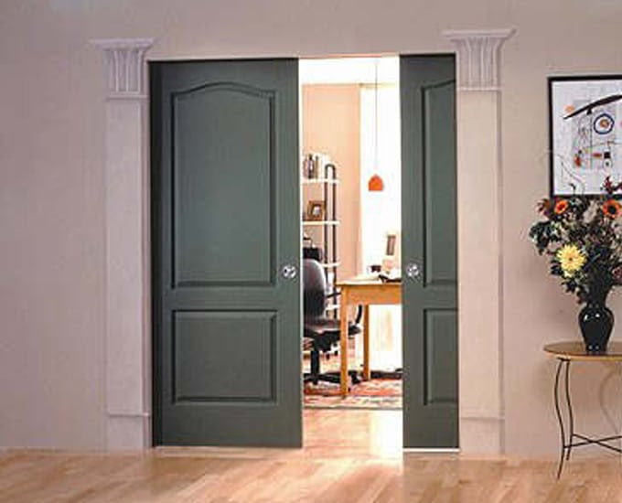 Sliding Pocket Door 680 x 550
