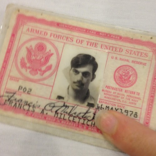 Dads navy ID