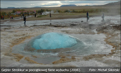 Islandia Polska Strona O Islandii Islandzkie Gejzery Gejzer Islandia