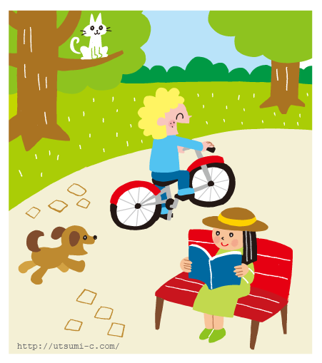 英語教材イラスト Challenge Englishワーク15 イラストレーターうつみちはるのブログ