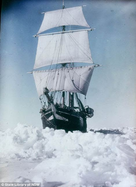 Record: These remarkable images have gone on to became a famous and 'poignant record of a fascinating era of southern discovery'