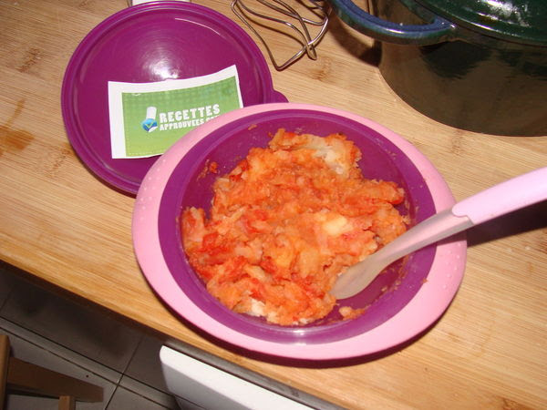 Puree De Pomme De Terre Aux Tomates Pour Bebe Thermomix