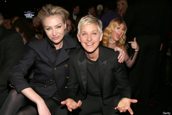 ellen degeneres portia grammy