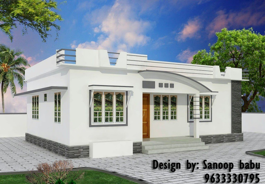 800 sq ft Modern  Style Kerala  Home  Design  10 5 Lakh 