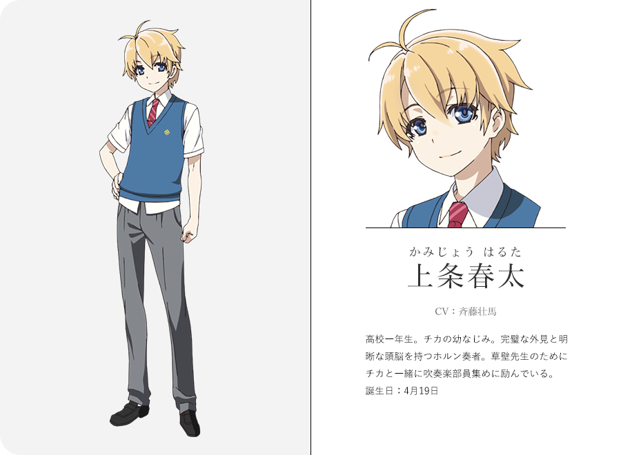 キャラクター アニメ ハルチカ ハルタとチカは青春する 公式サイト