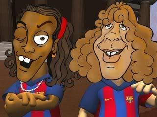 ronaldinho toon