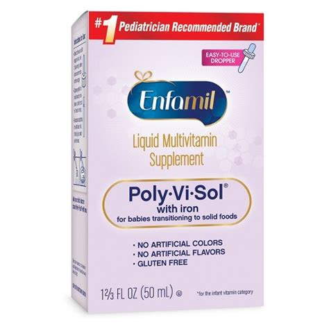 It is an excellent supplement for a child when . Enfamil Poly-Vi-Sol Multivitamin Dietary Supplement Drops