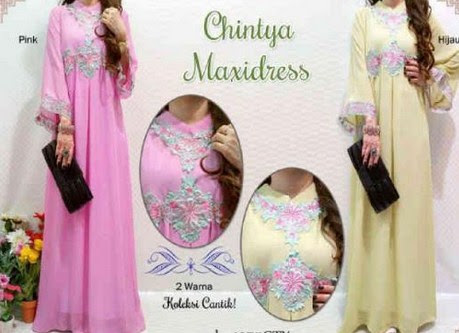 11 Contoh Trend Model Baju Muslim Kaftan Terbaru 2015