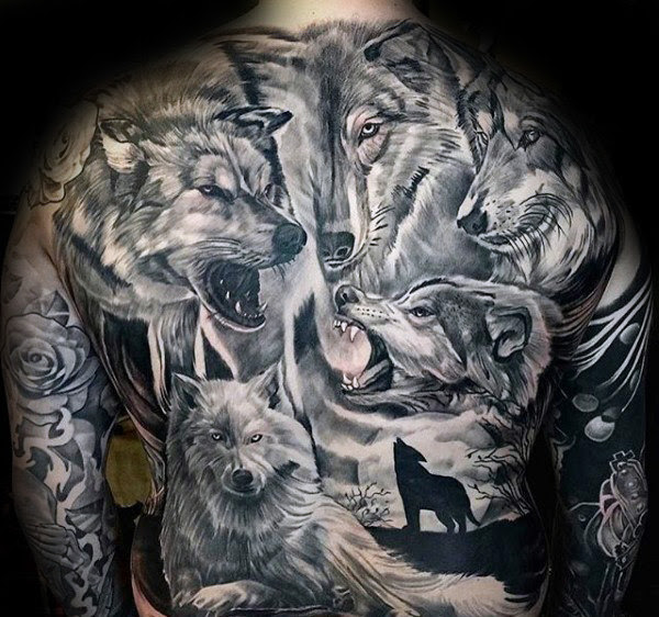 101 Idéias e significados da tatuagem de Lobo ⋆ TOP 2019