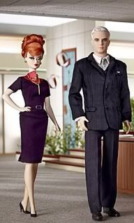 Mad Men Barbie Dolls