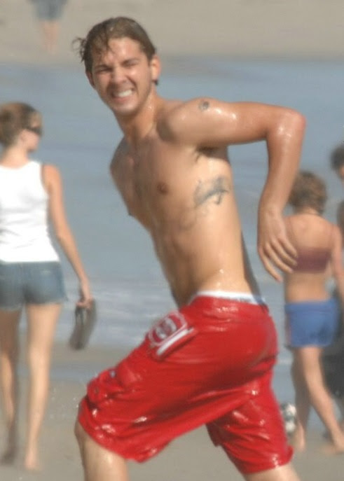 shia labeouf shirtless 2011. Shia LaBeouf shirtless