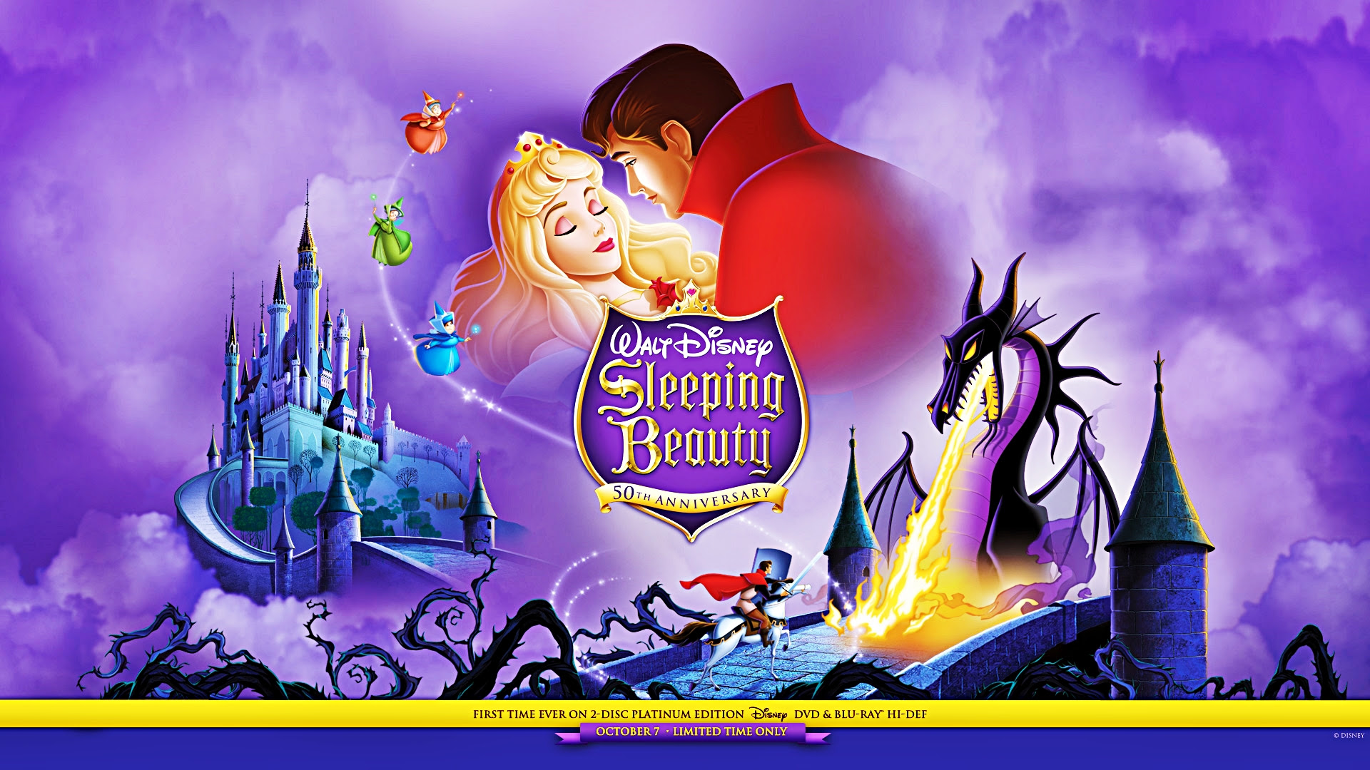 Walt ディズニー 壁紙 Sleeping Beauty ウォルト ディズニー キャラクター 壁紙 ファンポップ