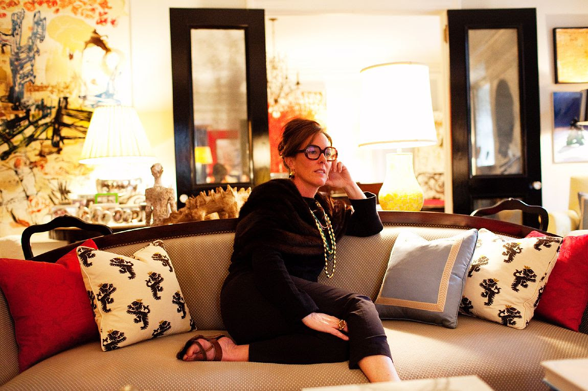 Kate + Andy Spade's home