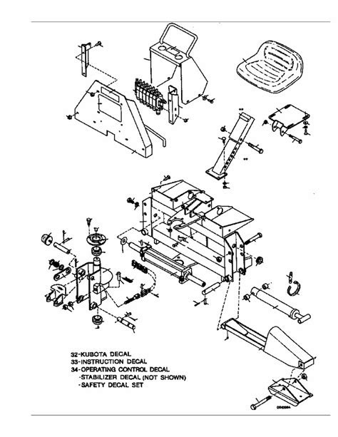 PDF Kubota B L4520b L4530b Backhoe Tractor Parts List Manual