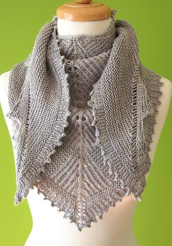 Sharktooth shawl by Stephen West