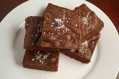 Salted Fudge Brownies