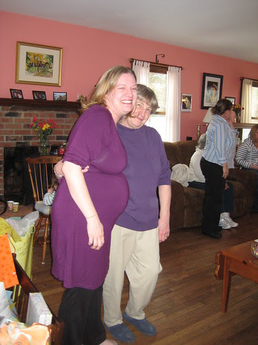 Baby Shower - Me and Mom