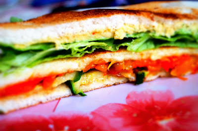 ricetta club sandwich vegano