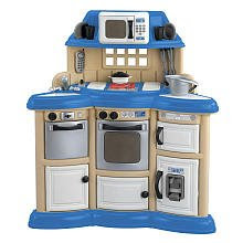 American Plastic Toy Homestyle Kitchen - Colors May Vary American Plastic Toy Homestyle Kitchen - Colors May Vary