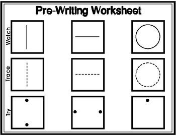  tracing pre writing strokes worksheets canvas point
