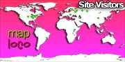 Locations of Site Visitors