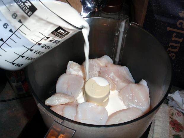scallops and cream